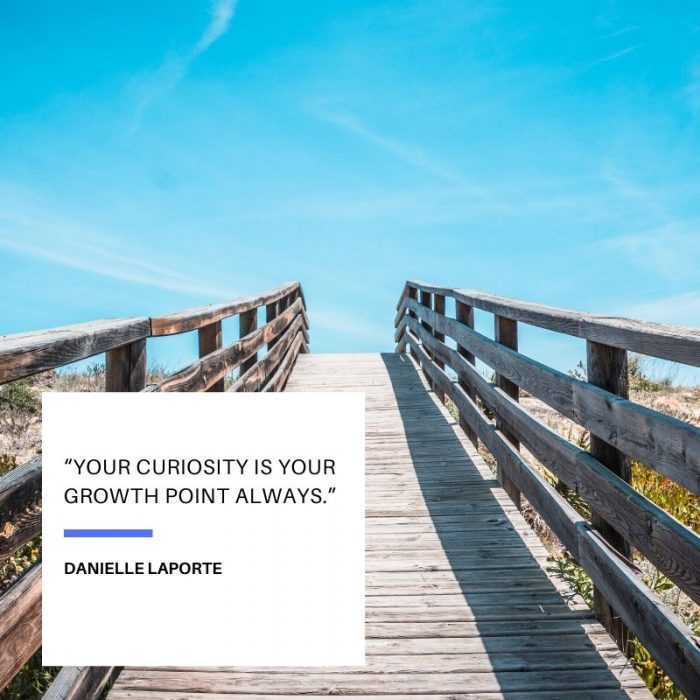 quote your curiosity