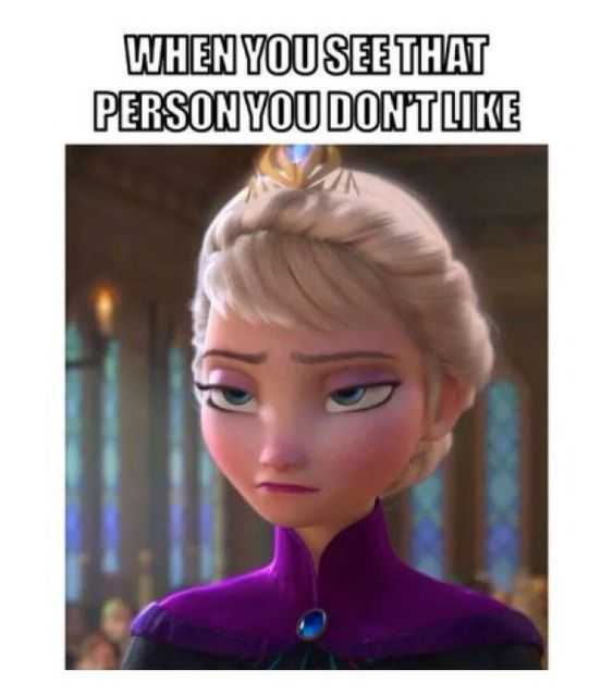 funny frozen see hate