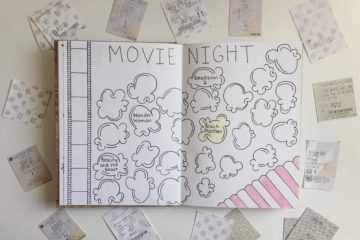 Movie Night Journaling Thejourney