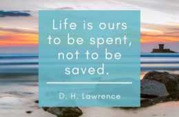 Quote Life Is Ours