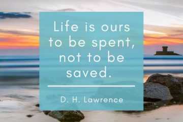 Quote Life Is Ours