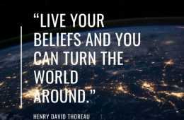 Quote Live Your Beliefs