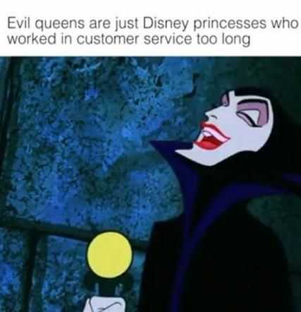 funny evil queen work