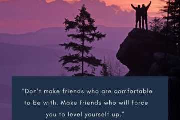 Quote Dont Make Friends
