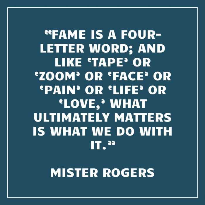 quote fame mister rogers