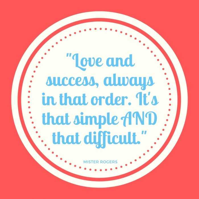 quote love and success