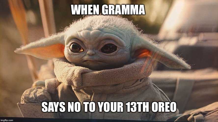 Baby Yoda Chicky Nuggies Meme Happy Meme Wall