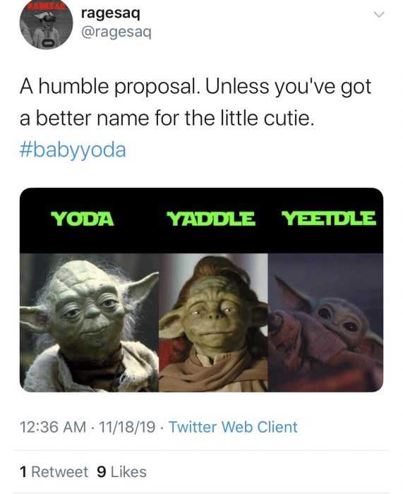 yoda yaddle