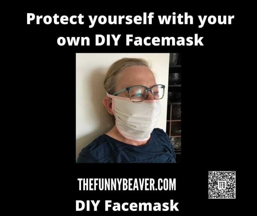 DIY Home made face mask instructions  step 13