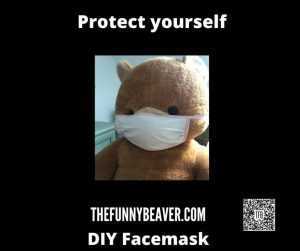 DIY Home made face mask instructions  step 12