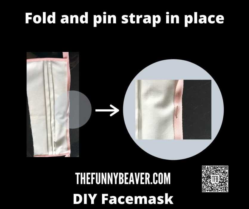 DIY Home made face mask instructions - step 9