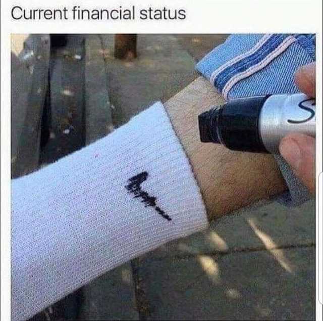 broke current financial