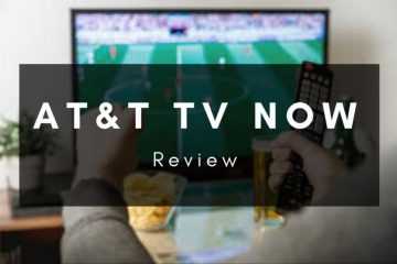 A Man Watching Sports On Tv Using At&Amp;T Tv Now