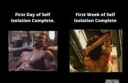 Lockdown Memes  Meme Showing Difference Between 1 Day Of Isolation Vs 1 Week Of Isolation