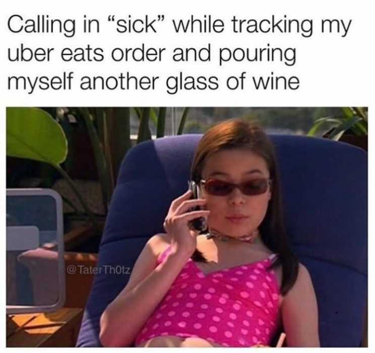 funny-calling-in-sick 25 Funny Pictures Cause Monday is Coming Around Again