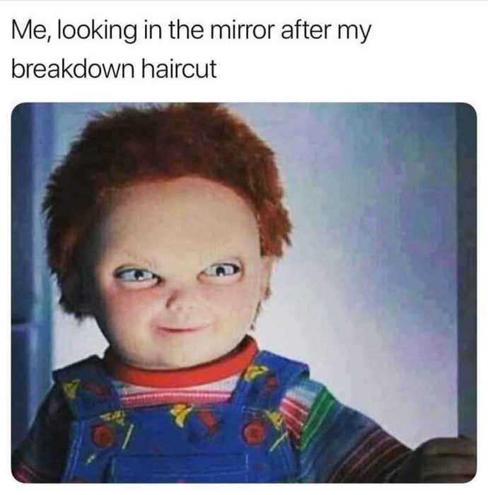 funny-me-looking-my-chucky 25 Funny Pictures Cause Monday is Coming Around Again