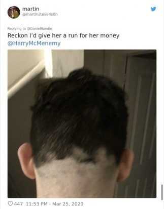 bad hair memes  corona haircuts