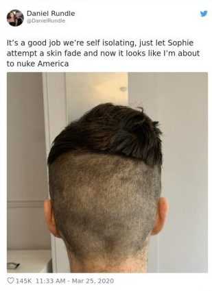 bad hair memes  corona haircuts