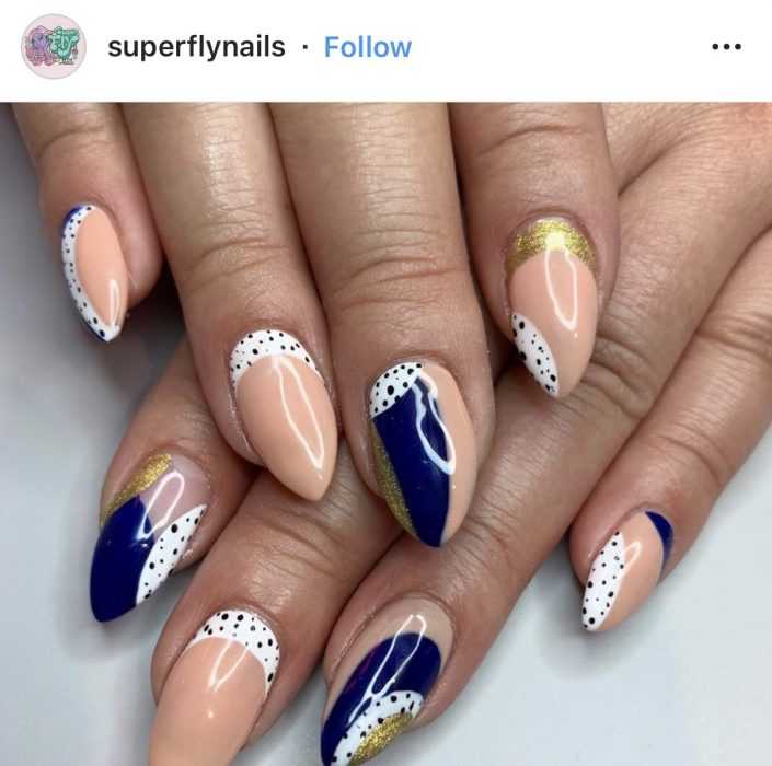 creative diy nail ideas - royalty