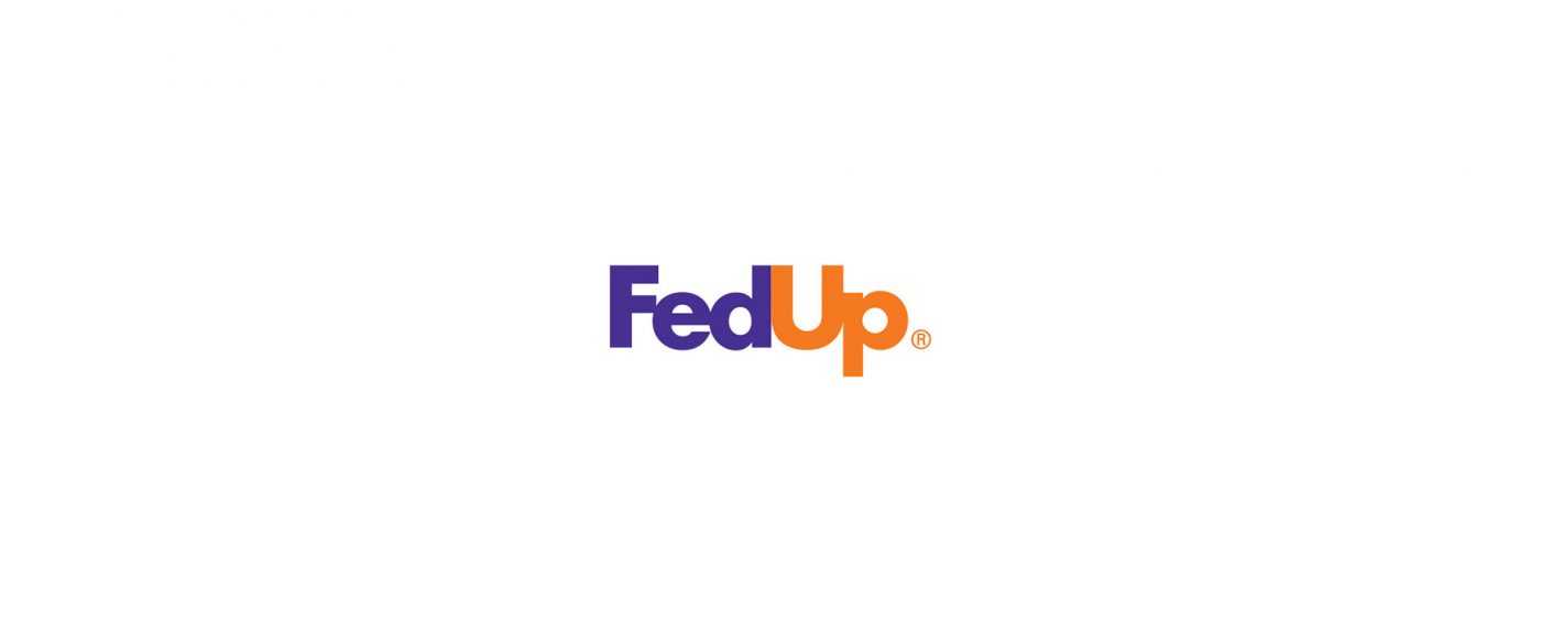 corporate logo makeover  fedex is feeling fed up like the rest of us.