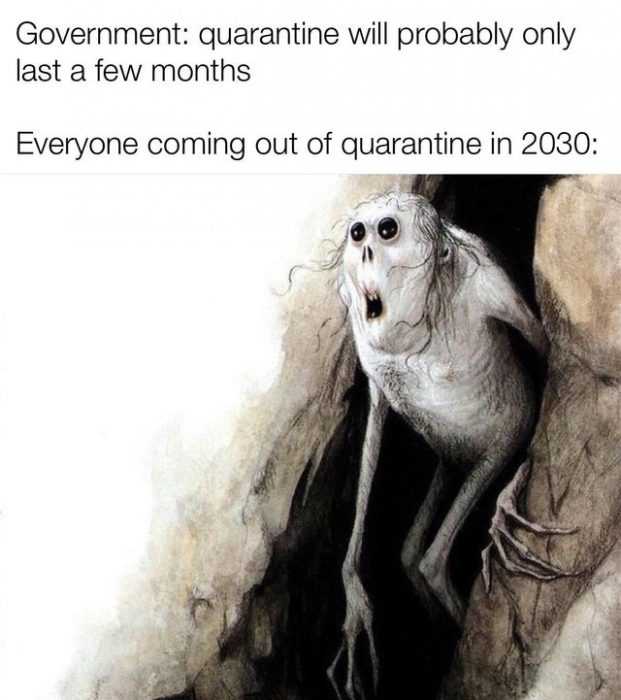 Funny Quarantine Memes  quarantine longer than thought