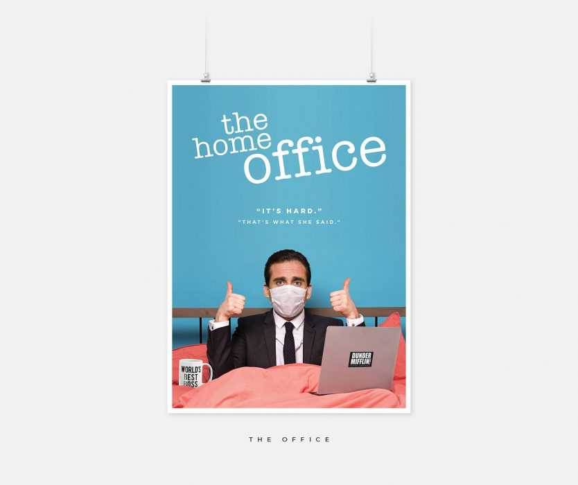 theoffice Post Corona TV Shows - the home office is where it's at!