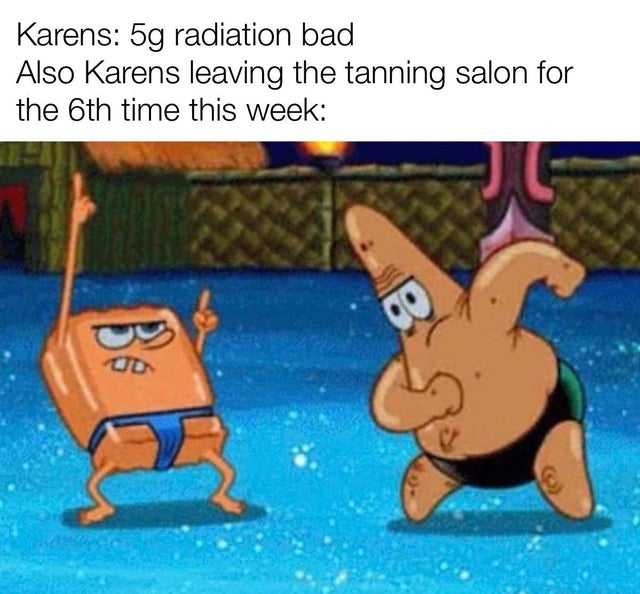 karen coronavirus memes  karen likes tanning cos it's essential