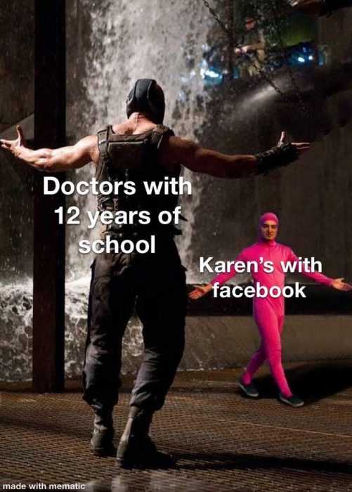 karen coronavirus memes  karen gets all medical advice from facebook
