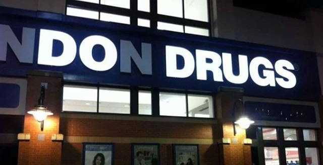london drugs sign fail  do drugs