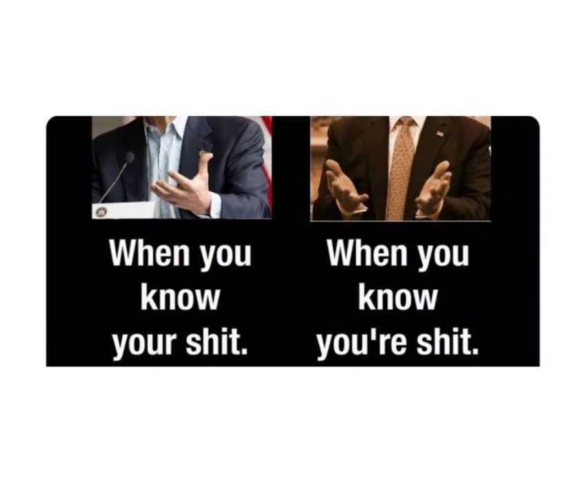 trump-memes-trump-meme-3 trump memes - trump meme showing difference in hand gestures