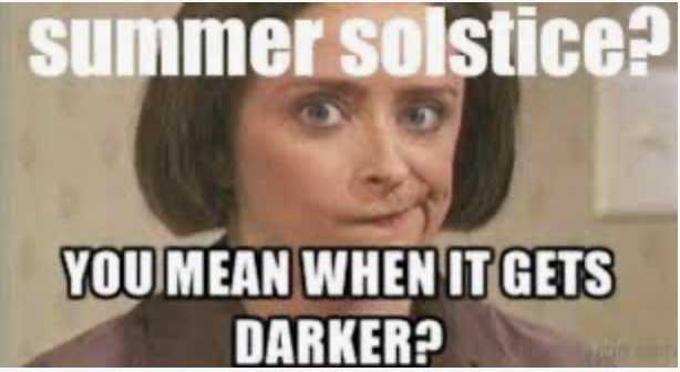 summer solstice meme 