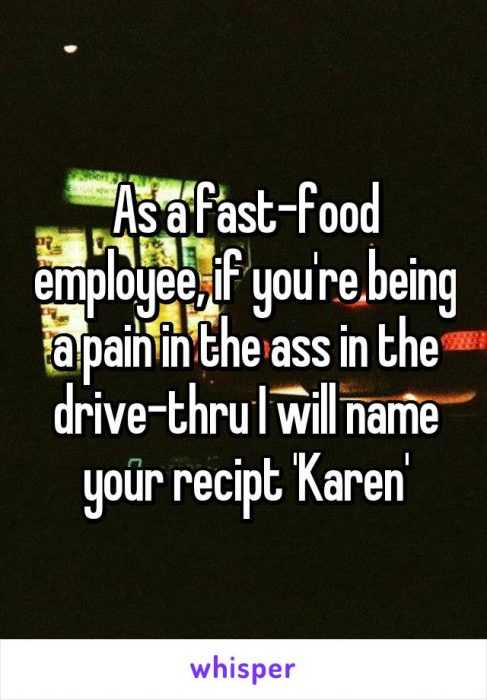 fast name karen