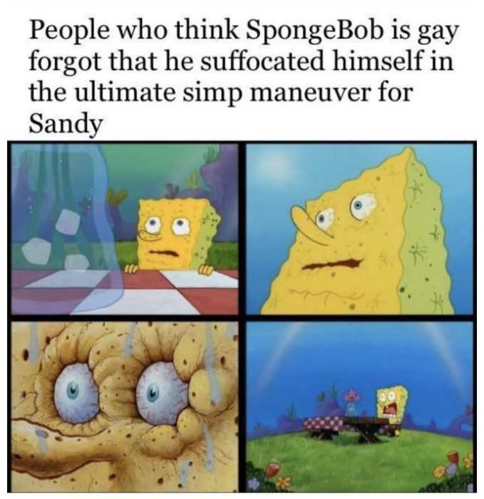 gay spongebob meme 7