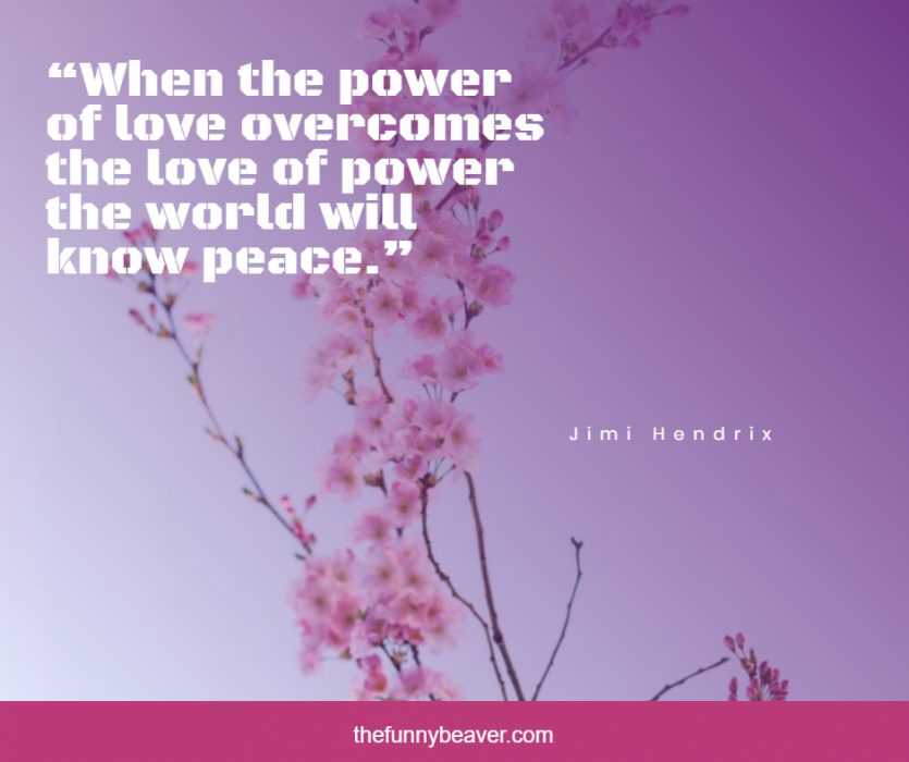 peace power of love