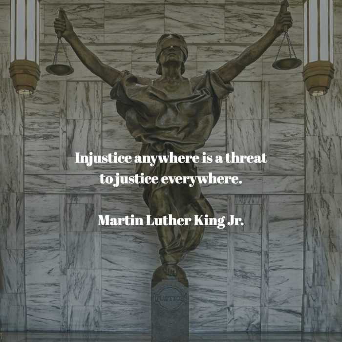 quote mlk injustice