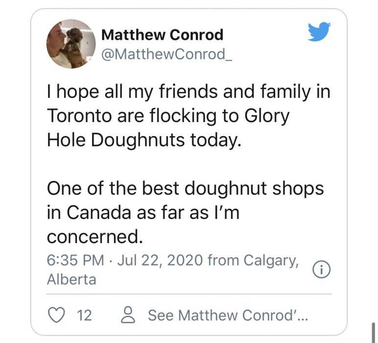 glory hole doughnuts now more canadian than tim hortons