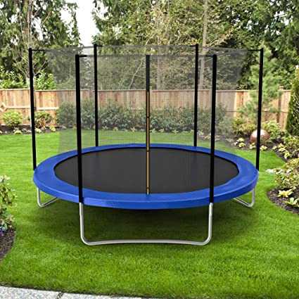 Jins-Vico-Trampoline-On-Grass Jins Vico Trampoline On Grass