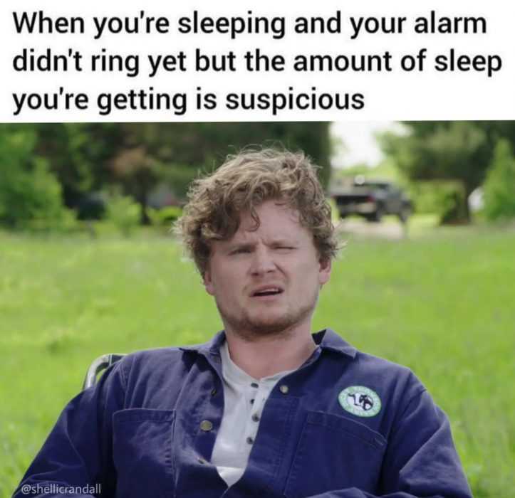 meme suspicious alarm