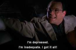 Seinfeld Depressed Inadequate
