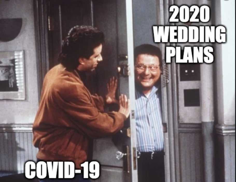seinfeld covid 19 2020 wedding plan meme