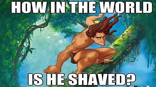 disney how shaved