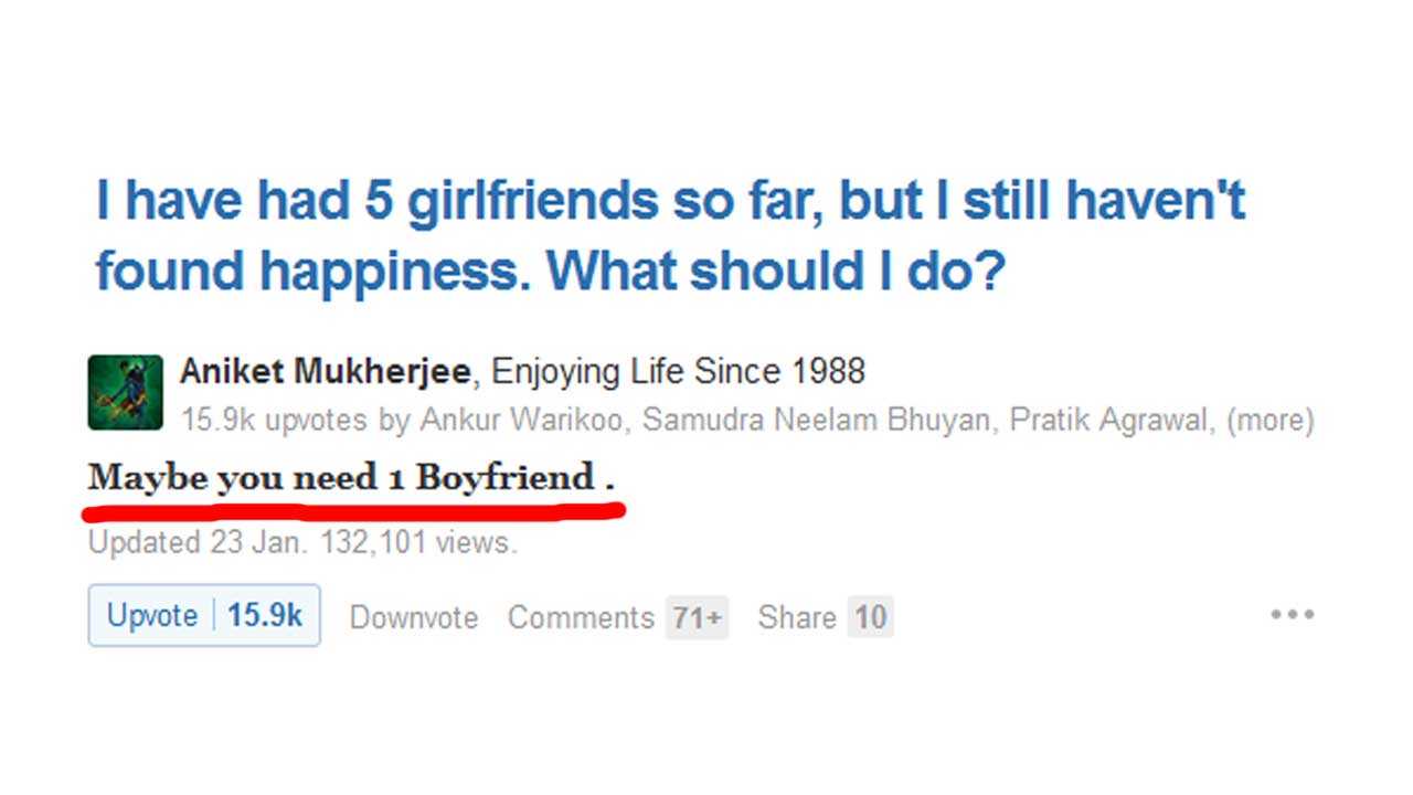 quora boyfriend