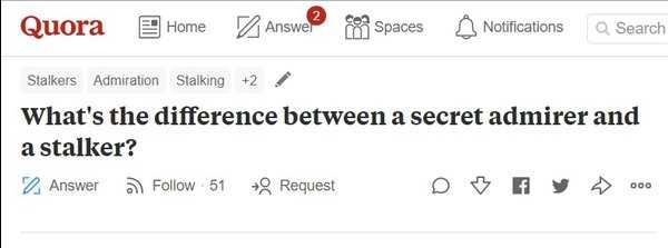 quora stalker