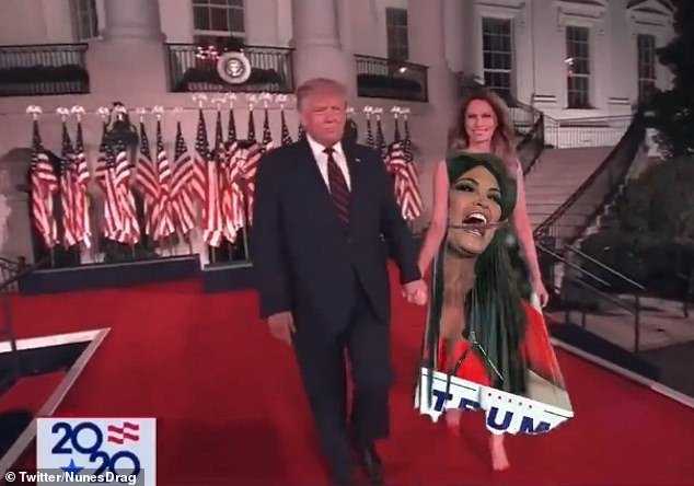 Rnc-Kim-Scream Melania Green Screen Dress Memes Kimberly