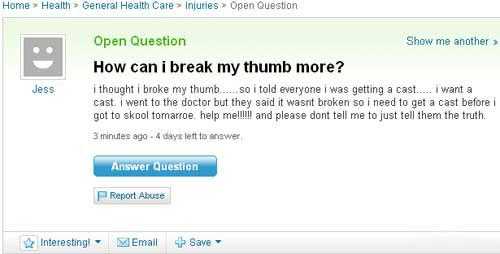 yahoo break thumb