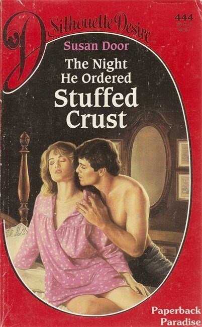 Funny Fake Book Covers  pizza crust