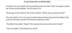 funny short stories for seniors printable