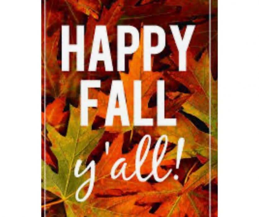 happy fall yall