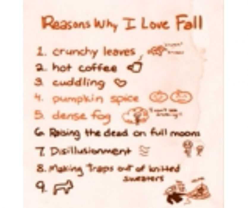 reasons to love fall witches checklist