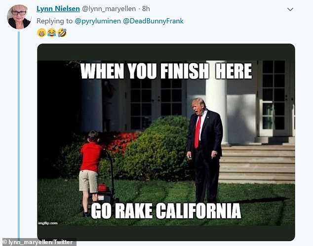 wildfire rake california